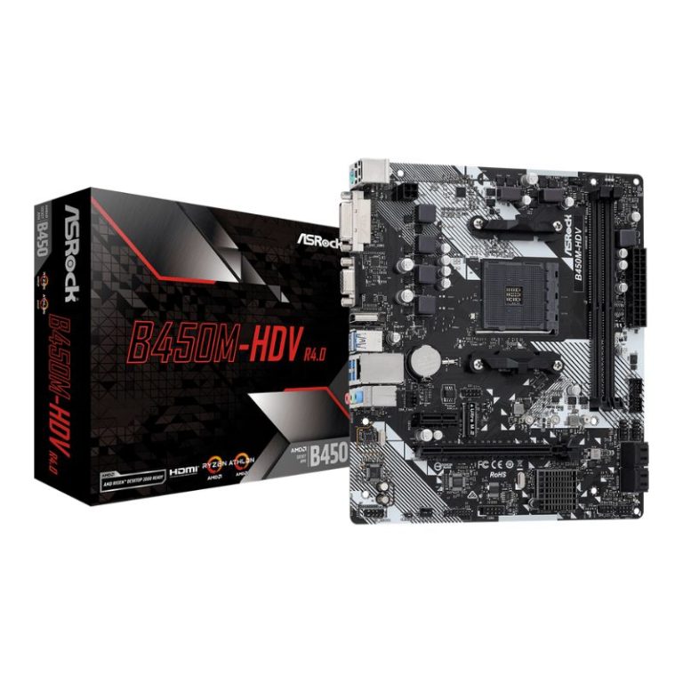 Asrock B450M-HDV R4.0 AM4