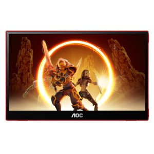 AOC IPS 15.6'' 16G3 Portable Full HD Black/Red