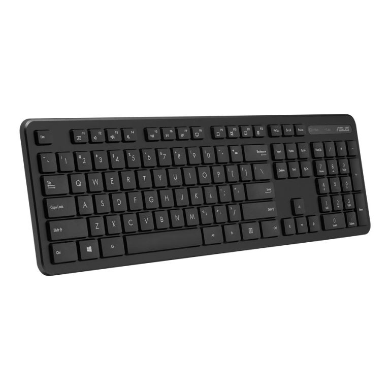 Asus Set Keyboard & mouse Wireless CW100 Gr/En Black