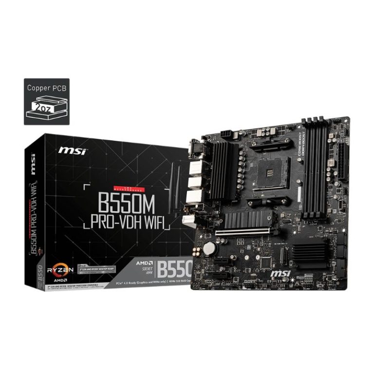 MSI B550M PRO-VDH WiFi AM4