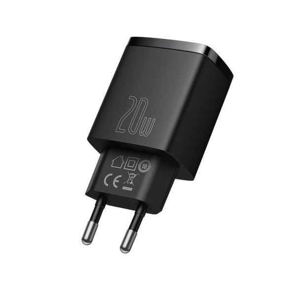 Baseus Quick Charger U+C 20W Black