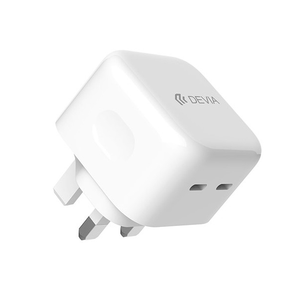 Devia PD Quick Gan Charger 45W White
