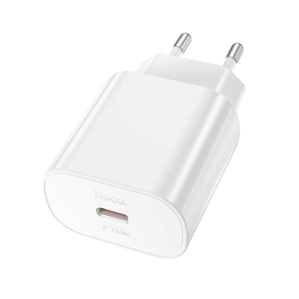 Hoco Charger Type C PD25W Jetta N22 White