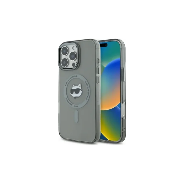 Karl Lagerfeld iPhone 16 Pro IML Head MagSafe black