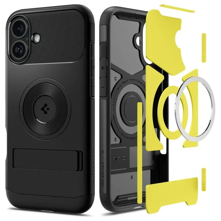 Spigen Slim Armor Magsafe iPhone 16 Black