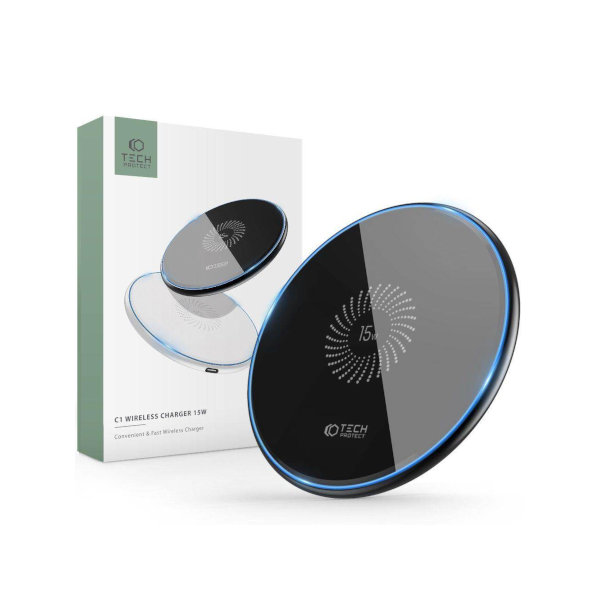 Tech-Protect Wireless Charger 15W Black