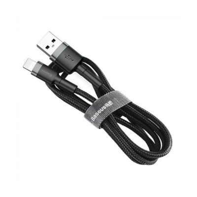 Baseus Lightning Cafule Cable 2A 3m Gray/Black
