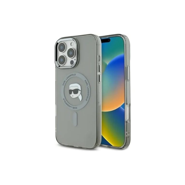 Karl Lagerfeld iPhone 16 Pro Max IML Metal Karl Head MagSafe