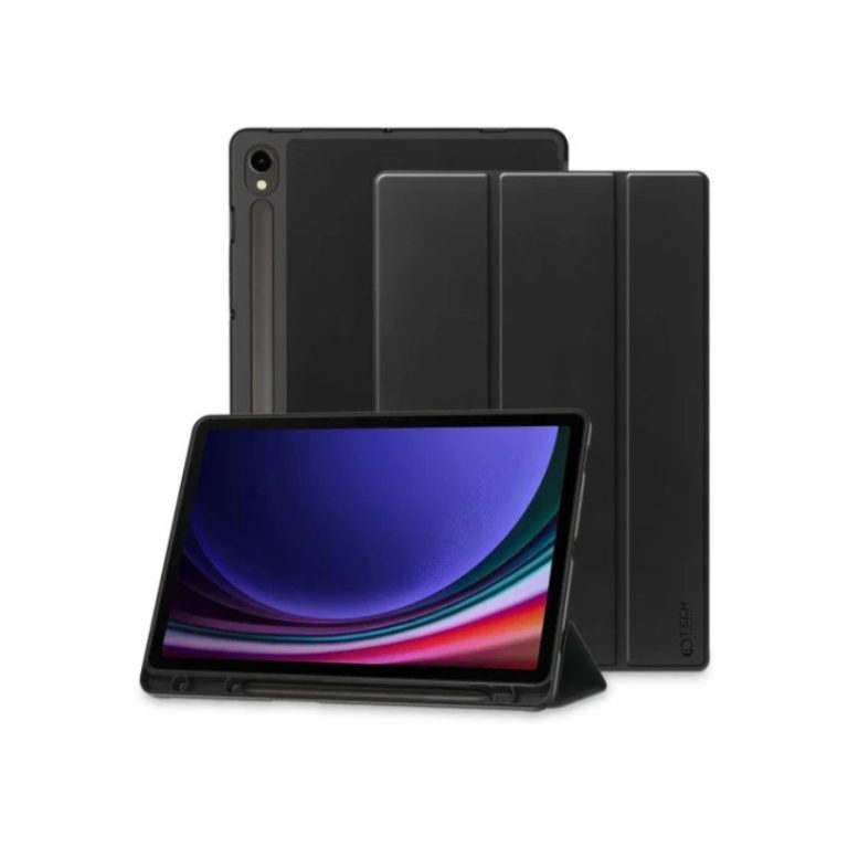 Tech-Protect Smart Case Pen Samsung Galaxy Tab S9 FE+ Plus 12.4 Black