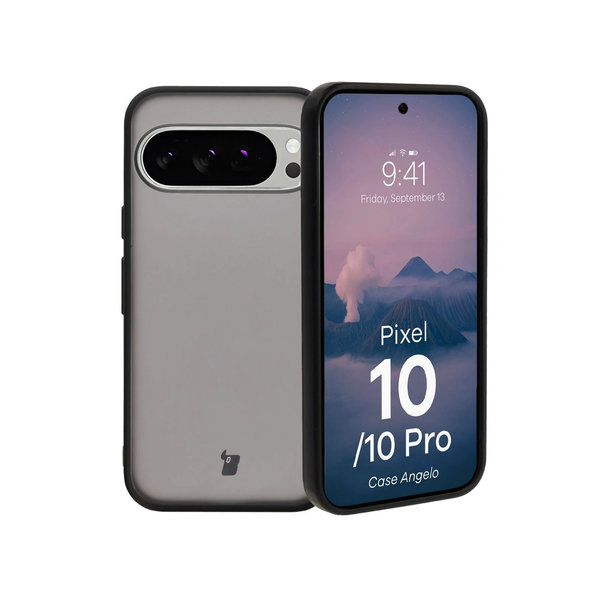 Bizon Case Angelo Google Pixel 10 / 10 Pro smoky with Black Frame
