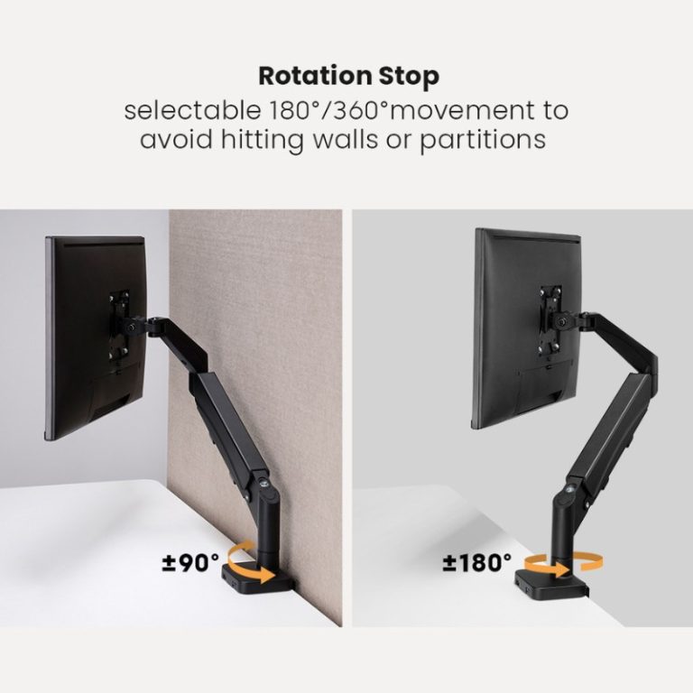 Brateck Monitor arm for 17~32'' monitor LDT56-C012 Black