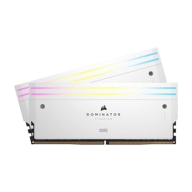 Corsair Dominator Titanium RGB XMP 32GB DDR5 CL30 6000MHz White