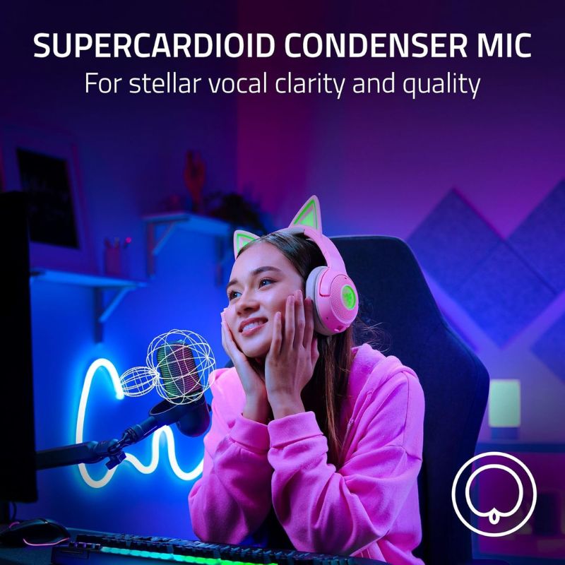 Razer Microphone Wired Seiren V3 Chroma Black (5)