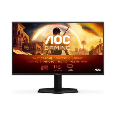 AOC Gaming 25G42E - 25 inch Full HD monitor, Fast IPS, 180Hz, 1ms