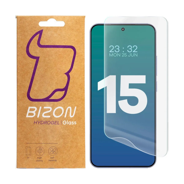 Bizon Film Hydrogel Front Xiaomi 15 [2 PACK]