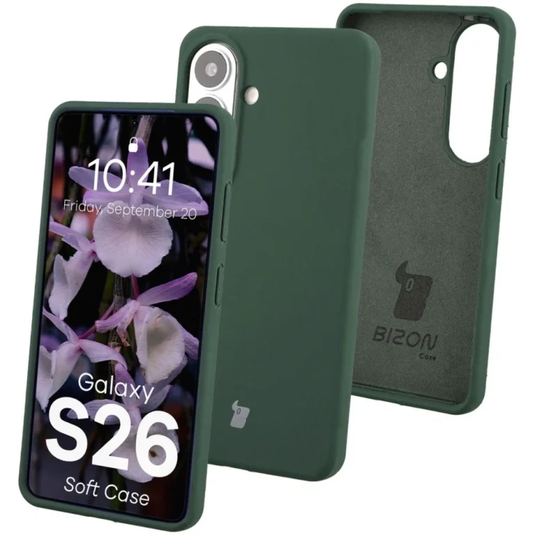 Bizon Case Samsung Galaxy S26 Dark Green