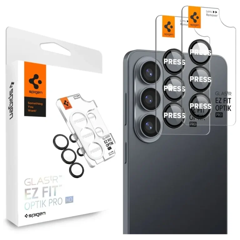 Spigen Optik Pro Camera Protector Samsung S26 Ultra Black [2 PACK]